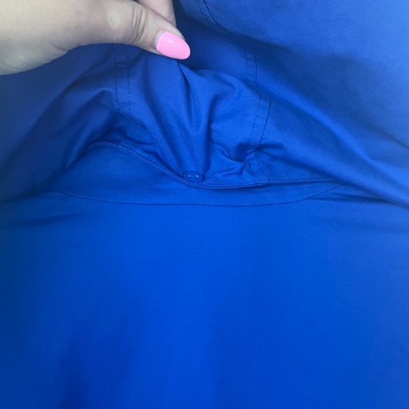 Cleo Blue Trench Coat - Women's Large - Picture 12 of 15